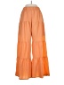 Shein 100% Polyester Color Block Orange Casual Pants Size 6 - photo 1