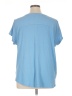 Natural Reflections 100% Polyester Blue Short Sleeve Top Size XL - photo 2