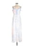 ModCloth 100% Polyester Tie-dye Floral Pink White Casual Dress Size 12 - photo 1