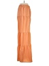 Shein 100% Polyester Color Block Orange Casual Pants Size 6 - photo 4