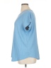 Natural Reflections 100% Polyester Blue Short Sleeve Top Size XL - photo 5