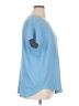 Natural Reflections 100% Polyester Blue Short Sleeve Top Size XL - photo 4