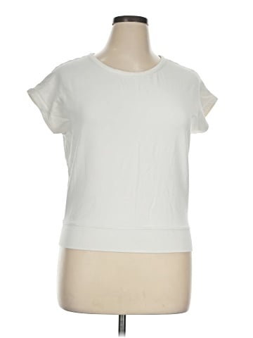 Knitted & Knotted Short Sleeve Top (view 1)