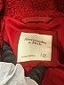 Abercrombie & Fitch 100% Polyester Red Coat Size XS - photo 6