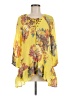 Spense Yellow Long Sleeve Blouse Size M - photo 1
