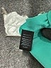 Express 100% Polyester Solid Teal Cocktail Dress Size 4 - photo 8