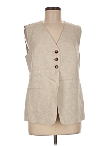 Banana Republic Sleeveless Button-Down Shirt (view 1)