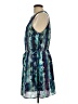 Mossimo 100% Polyester Tie-dye Teal Casual Dress Size L - photo 5