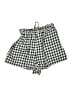 Express 100% Cotton Checkered-gingham Blue Shorts Size 12 - photo 2