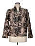 J.Crew Animal Print Tan Gold Blazer Size 16 - photo 1