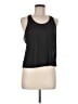 Athleta 100% Polyester Black Sleeveless T-Shirt Size M - photo 1