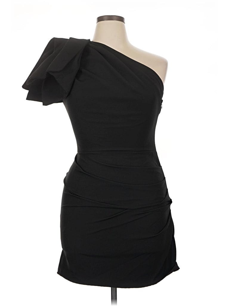 Pre-owned Mable Cocktail Dress In Black