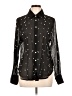 Bailey 44 Stars Black Long Sleeve Blouse Size L - photo 1