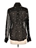 Bailey 44 Stars Black Long Sleeve Blouse Size L - photo 2