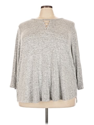 Bobeau 3/4 Sleeve Top (view 1)
