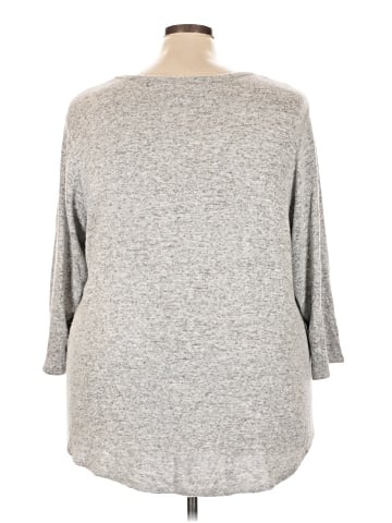 Bobeau 3/4 Sleeve Top (view 2)