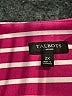 Talbots Stripes Pink Casual Dress Size 2X - photo 7