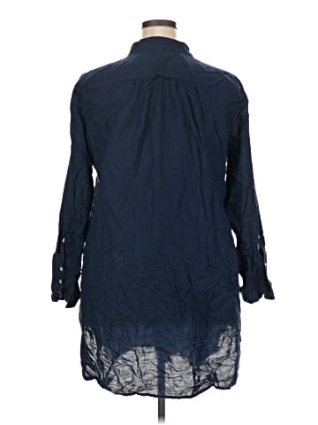 J.Crew 3/4 Sleeve Button-Down Shirt (view 2)