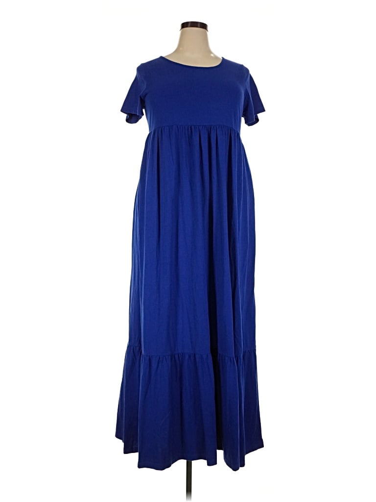 Pre-owned Crown & Ivy Casual Dress In Blue