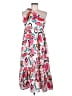 TCEC 100% Polyester Print Pink Casual Dress Size M - photo 1