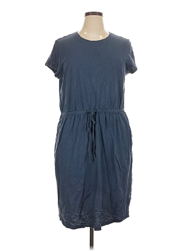 Pre-owned Pact Casual Dress In Blue