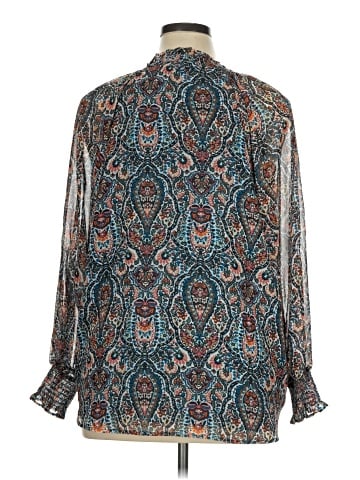 Philosophy Republic Clothing Long Sleeve Blouse (view 2)