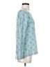 Halogen 100% Cashmere Polka Dots Teal Cashmere Pullover Sweater Size S - photo 4