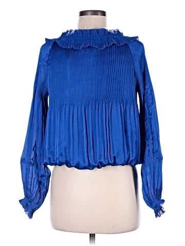 Diane von Furstenberg Long Sleeve Blouse (view 2)