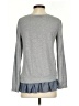 Splendid Gray Long Sleeve Top Size XS - photo 2