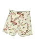 ShoSho Floral Ivory Athletic Shorts Size L - photo 1