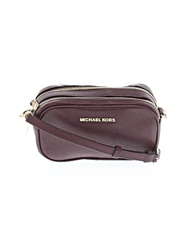 MICHAEL Michael Kors Leather Crossbody Bag (view 1)