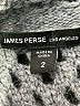 James Perse Gray Wool Pullover Sweater Size Med (2) - photo 7