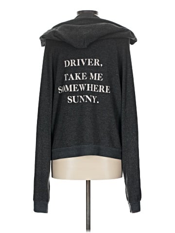 Wildfox Zip Up Hoodie (view 2)
