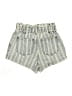 PacSun 100% Cotton Stripes Gray Shorts Size S - photo 2
