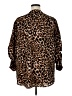 Calvin Klein 100% Polyester Animal Print Brown Kimono Size 1X - photo 2