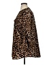 Calvin Klein 100% Polyester Animal Print Brown Kimono Size 1X - photo 5