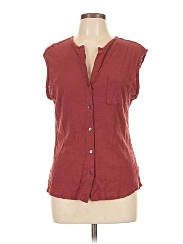 James Perse Sleeveless Button-Down Shirt (view 1)