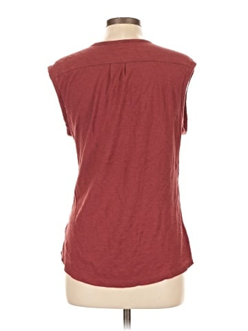 James Perse Sleeveless Button-Down Shirt (view 2)