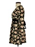 Young Threads Floral Black Casual Dress Size S - photo 5