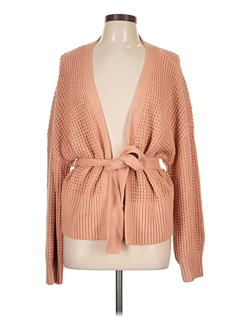 Pre-owned Upwest Cardigan Sweater In Tan