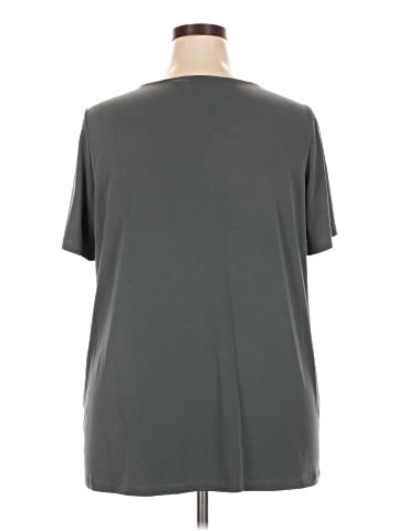 Susan Graver Short Sleeve T-Shirt (view 2)