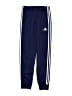 Adidas 100% Polyester Blue Track Pants Size 10 - 12 - photo 1