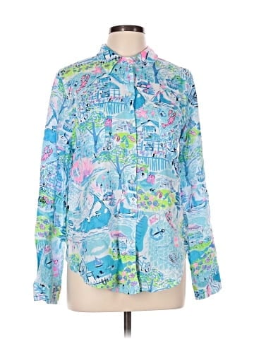 Lilly Pulitzer Long Sleeve Button-Down Shirt (view 1)