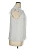 Calvin Klein Silver Sleeveless Blouse Size XL - photo 4