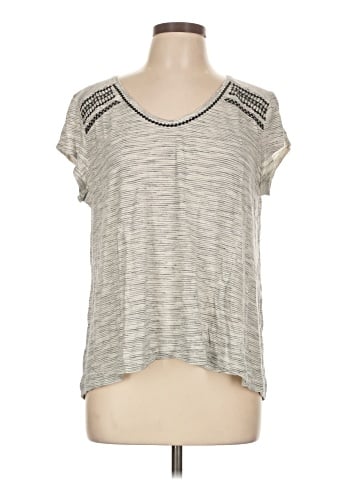 Ann Taylor LOFT Short Sleeve T-Shirt (view 1)