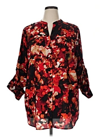 Calvin Klein 3/4 Sleeve Blouse (view 1)