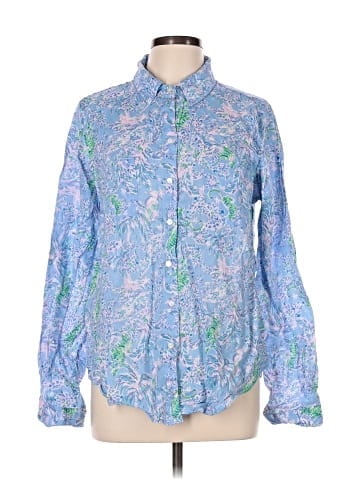 Lilly Pulitzer Long Sleeve Button-Down Shirt (view 1)