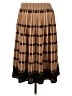 Talbots 100% Polyester Brown Casual Skirt Size 8 - photo 2