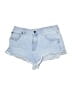 Volcom Blue Denim Shorts Size 30 waist - photo 1