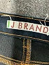 J Brand Chevron-herringbone Black Jeans Size 28 waist - photo 7